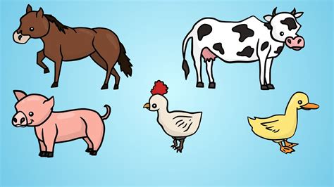 How to Draw Farm Animals .